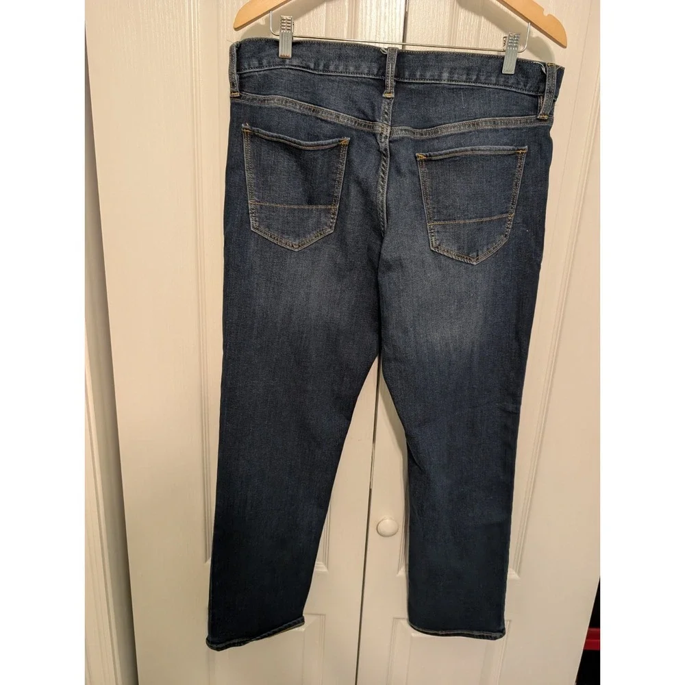 Banana Republic Travel Jean Men's 35x30 Slim Fit Blue